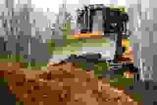 Разработка котлована Петрозаводск, цена от 314 руб./м3. 2025 г. Карелии